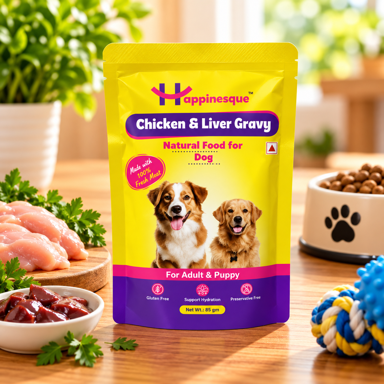 Dog Chicken and Liver gravy