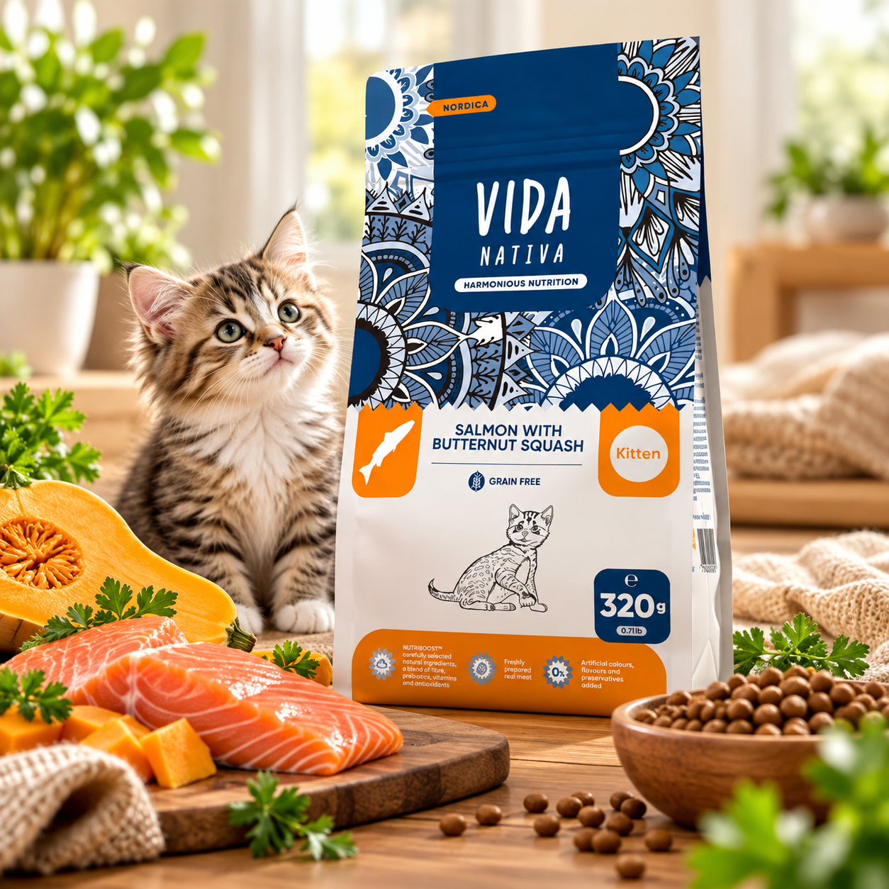 vida Salmon with Butternut Squash
