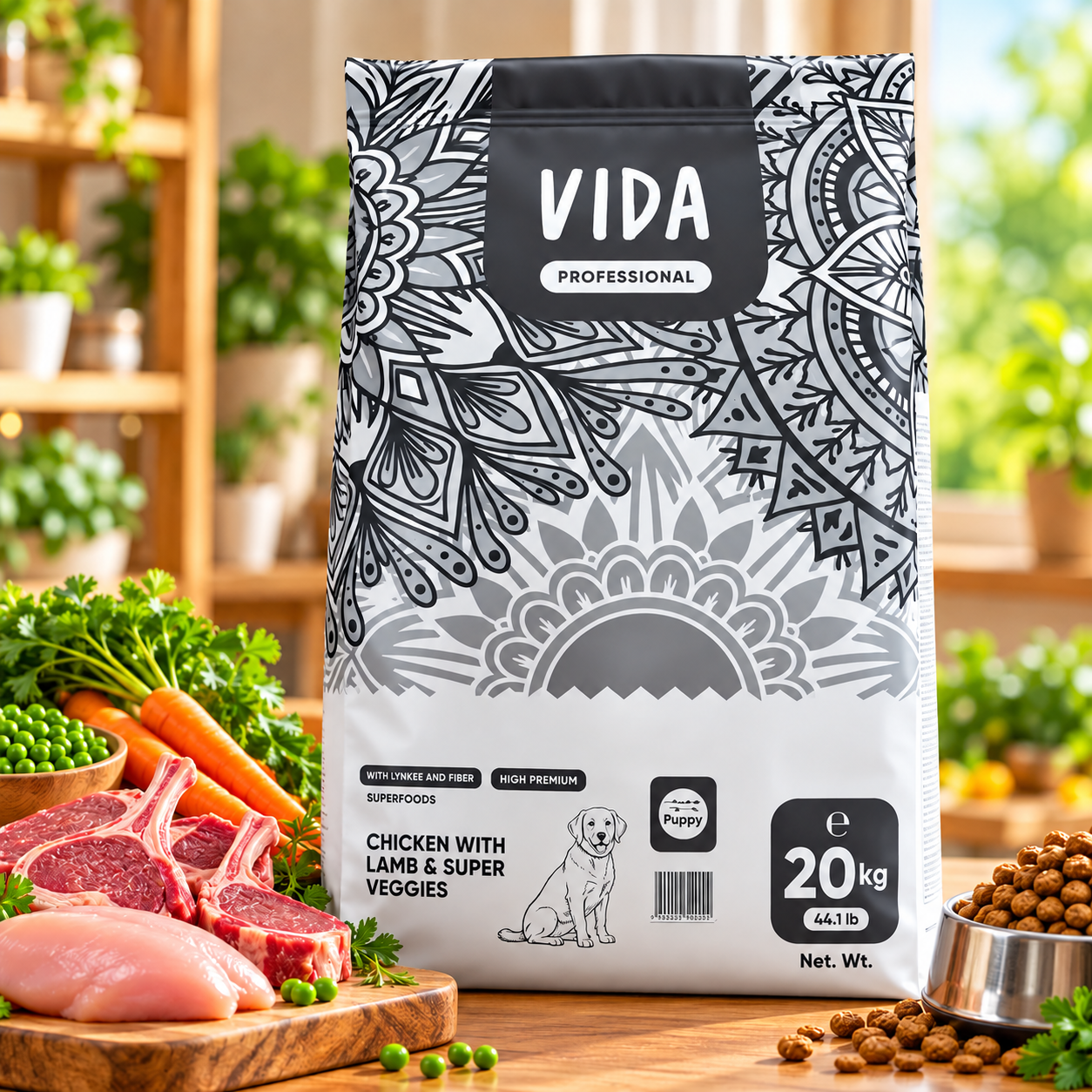 Vida Chicken With Lamb & Super Veggies 20kg