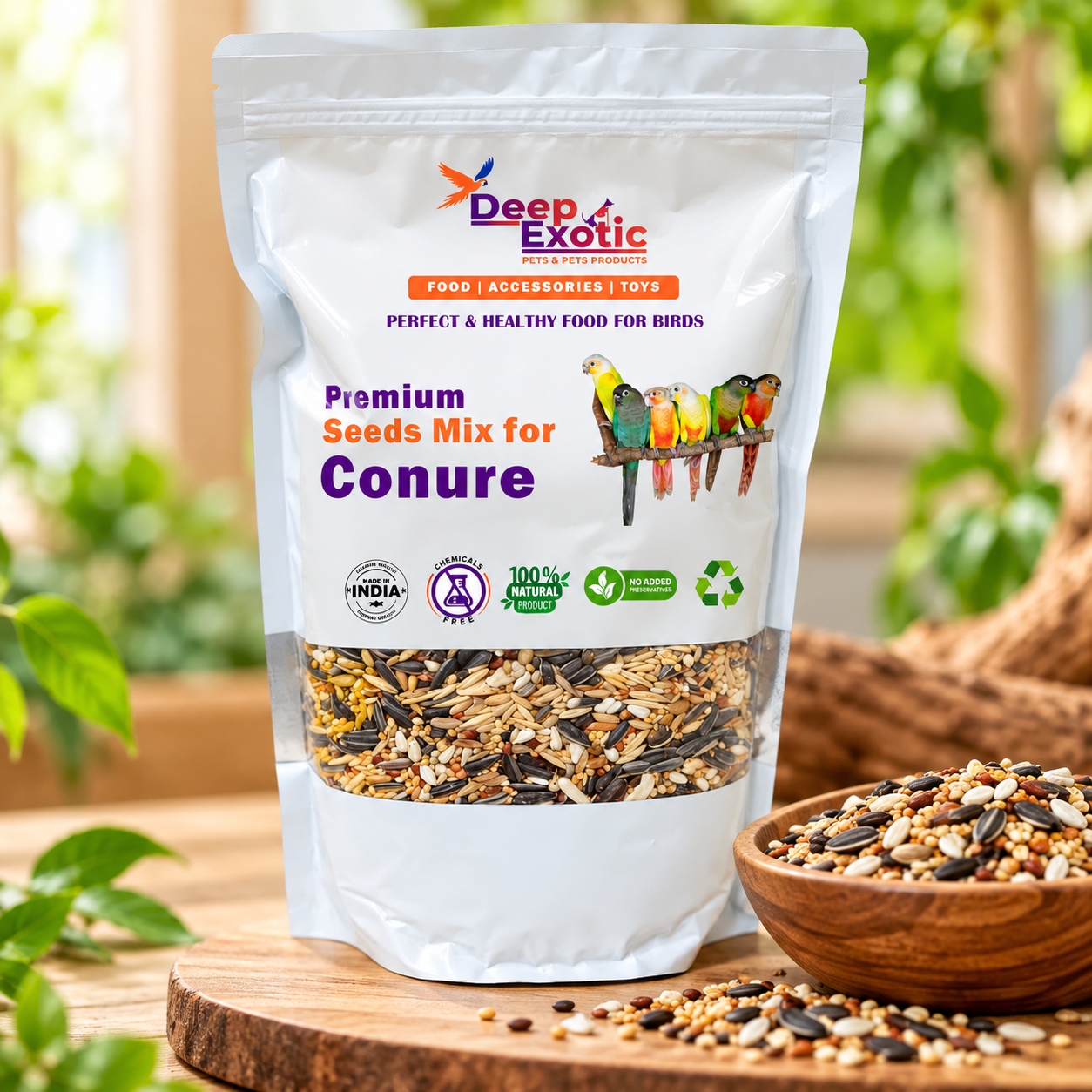Premium Seed Mix For Conure