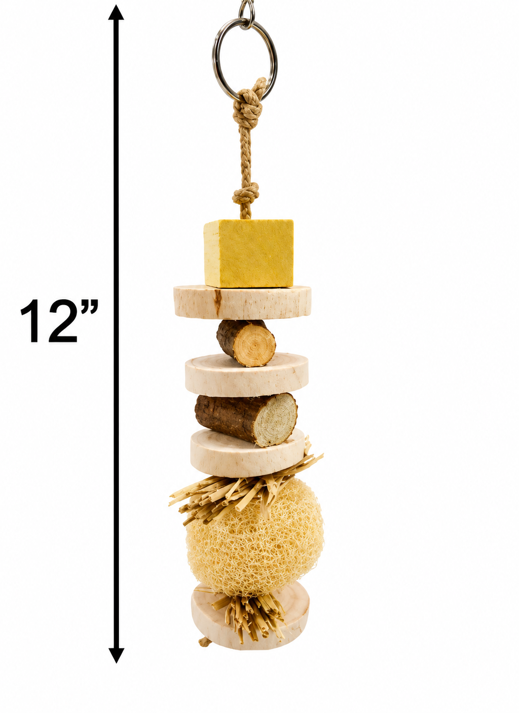 T-13 Natural Luffa Toy